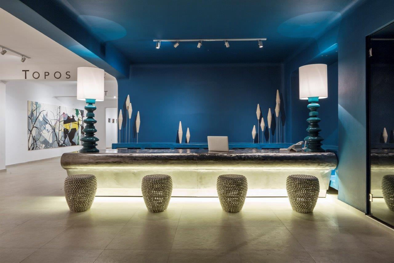 Art Hotel Santorini (Adults Only) Pýrgos Exteriör bild