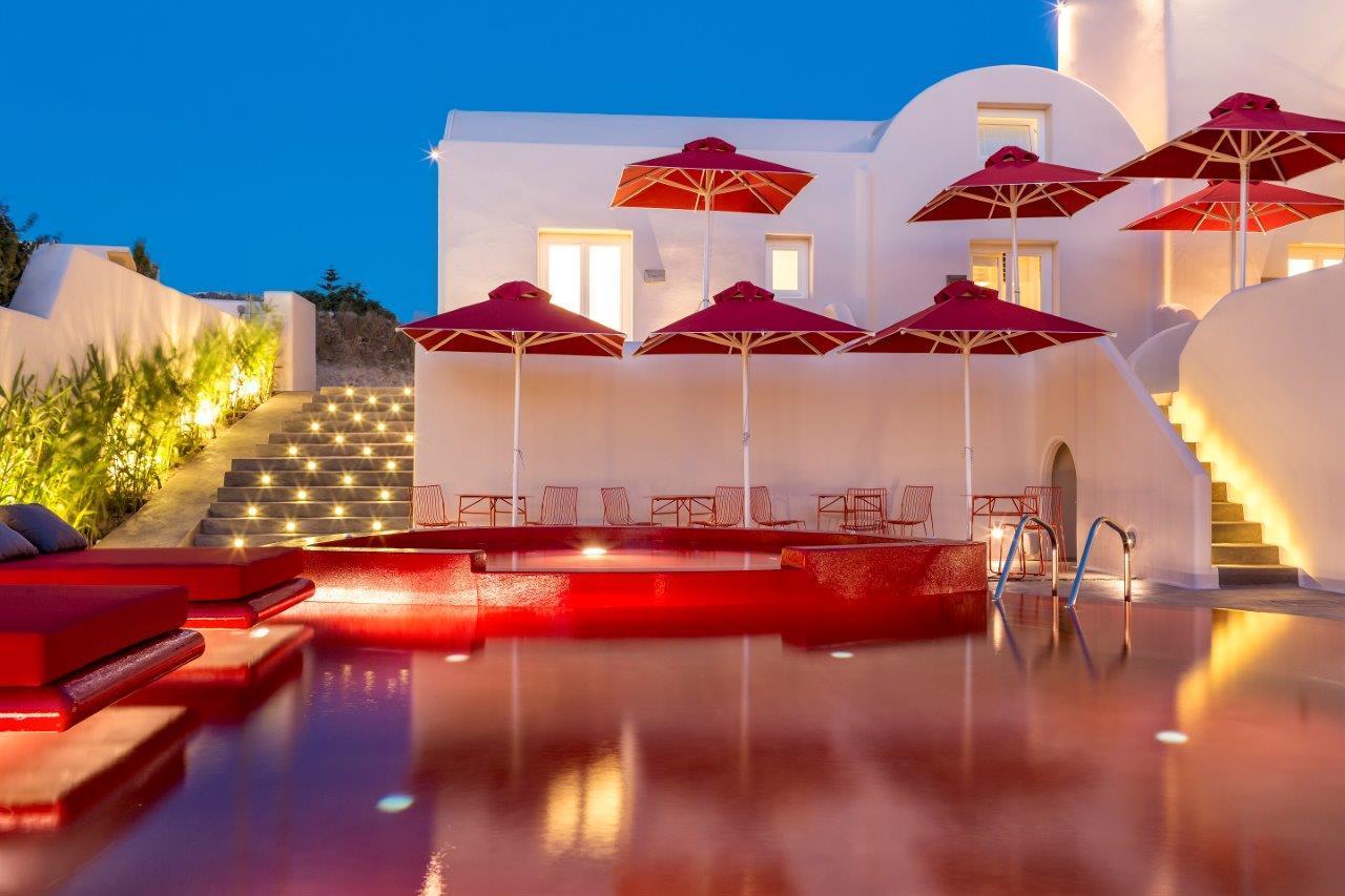 Art Hotel Santorini (Adults Only) Pýrgos Exteriör bild