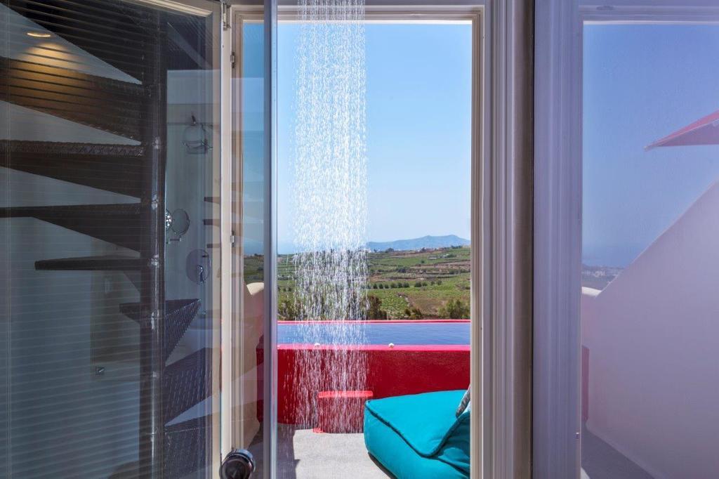 Art Hotel Santorini (Adults Only) Pýrgos Exteriör bild
