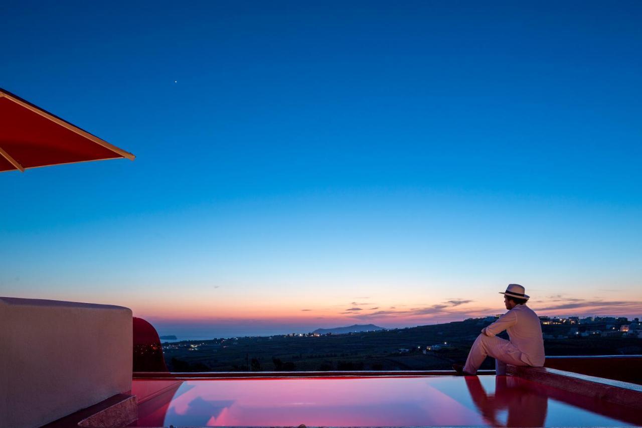 Art Hotel Santorini (Adults Only) Pýrgos Exteriör bild