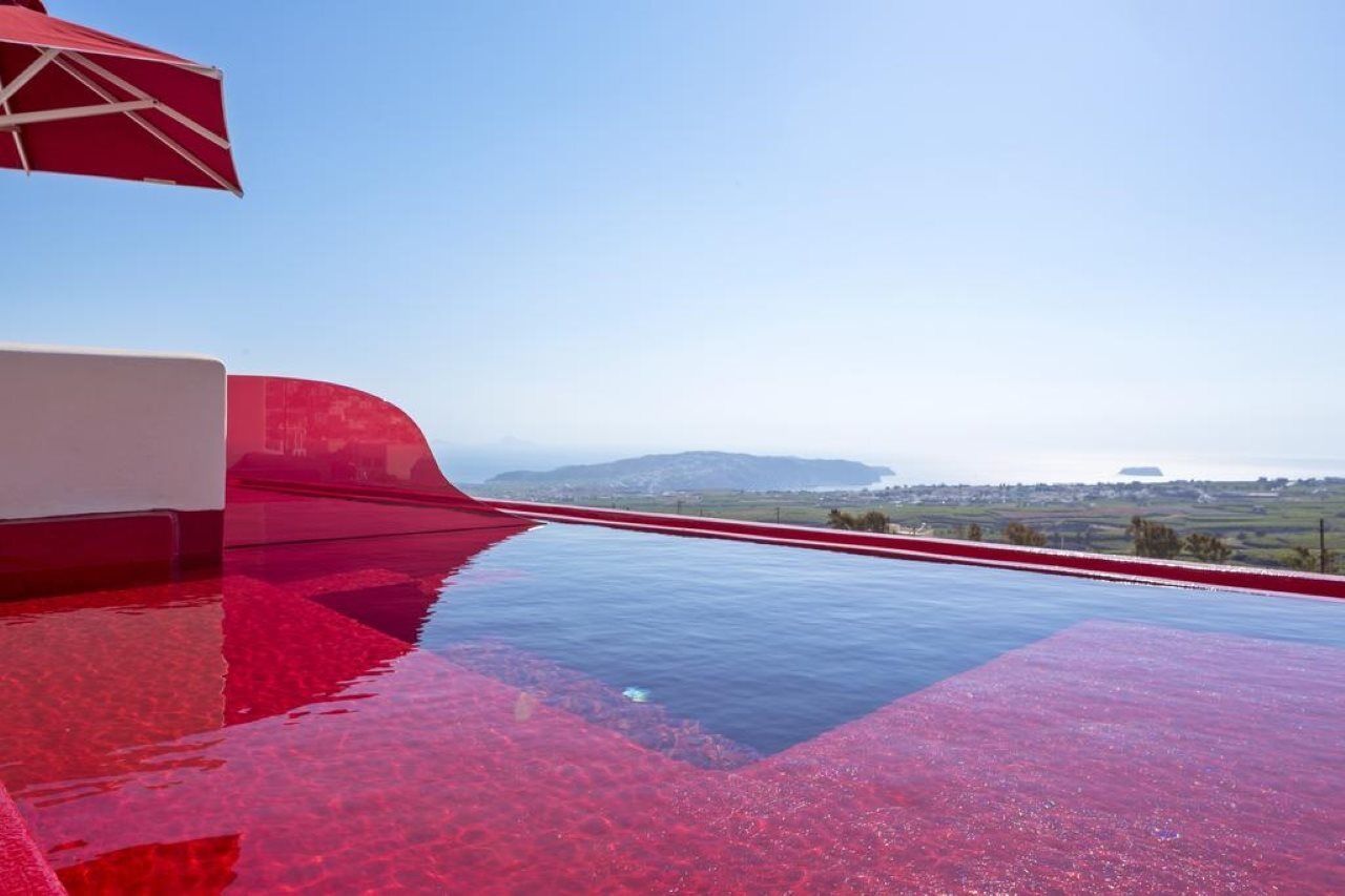 Art Hotel Santorini (Adults Only) Pýrgos Exteriör bild